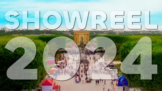 Miniature présentant le Showreel 2024